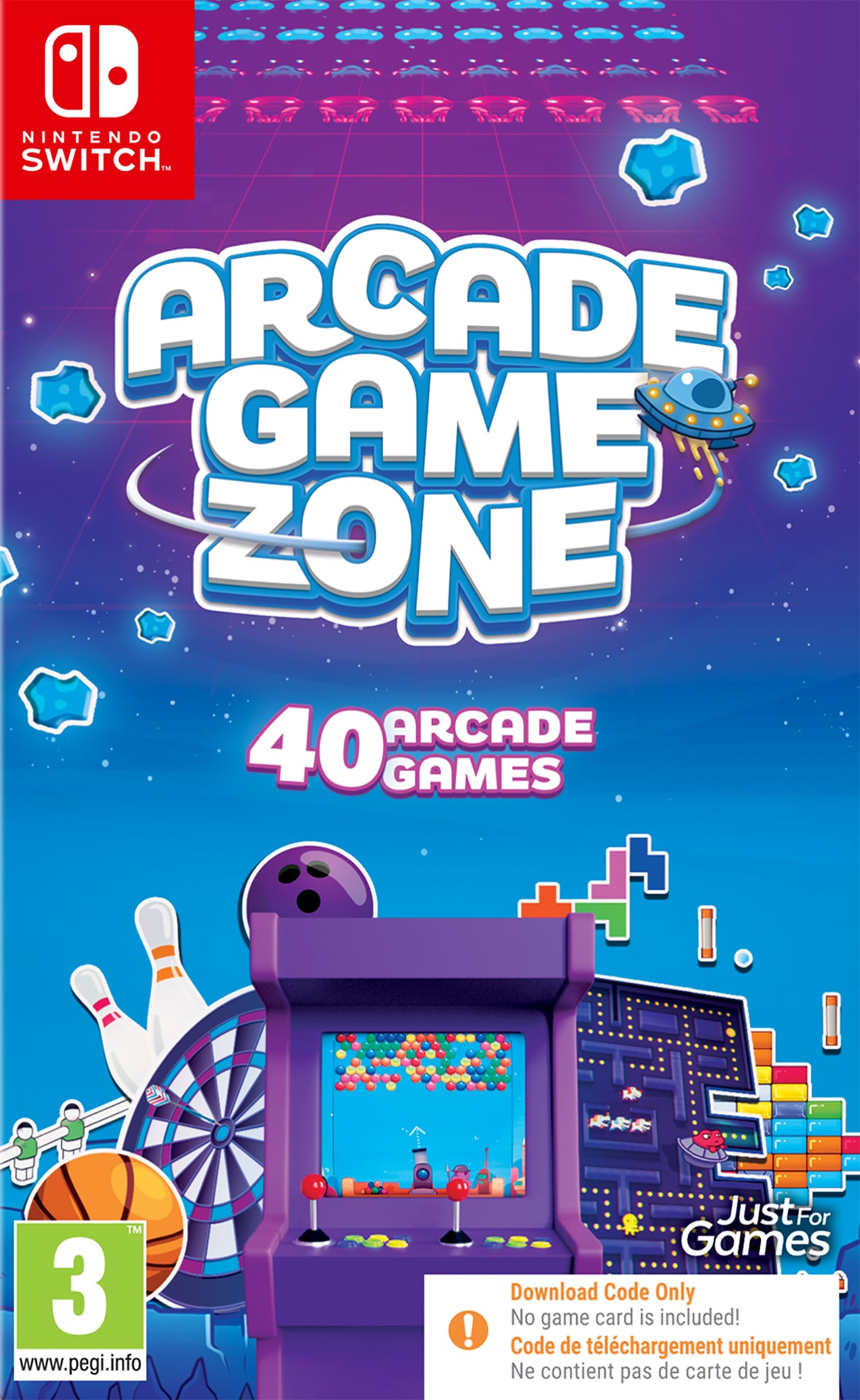 Arcade Game Zone - Nintendo Switch - Code In A Box - Video Games by Maximum Games Ltd (UK Stock Account) The Chelsea Gamer