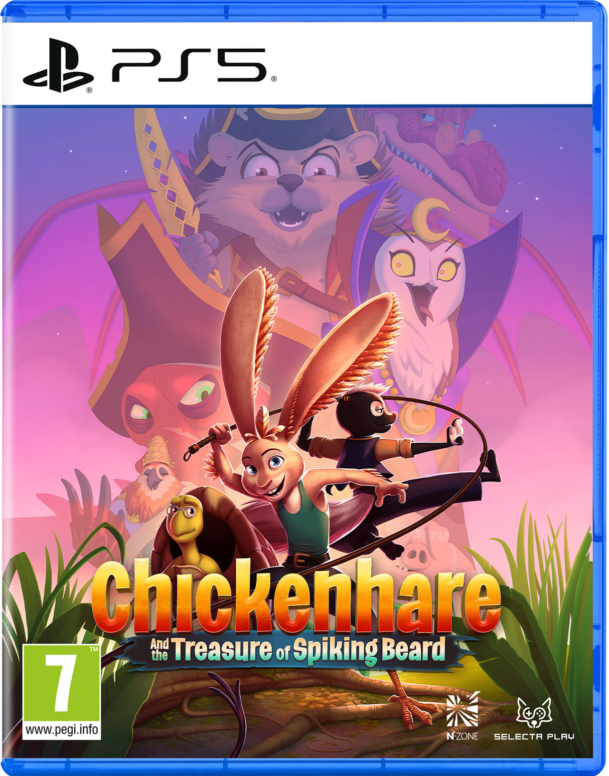 Chickenhare and The Treasure of Spiking Beard - PlayStation 5 - Video Games by Numskull Games The Chelsea Gamer