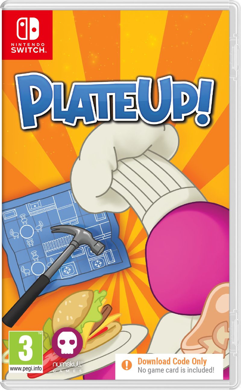 PLATEUP! - Nintendo Switch - Code In A Box - Video Games by Numskull Games The Chelsea Gamer