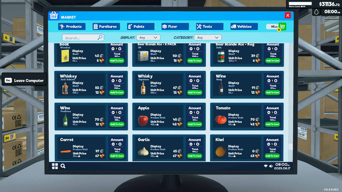 Supermarket Simulator - Nintendo Switch 2