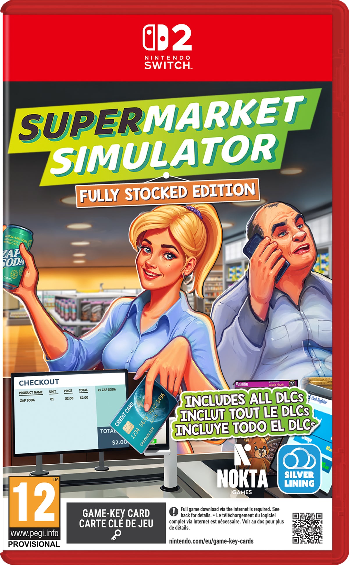 Supermarket Simulator - Fully Stocked Edition - Nintendo Switch 2