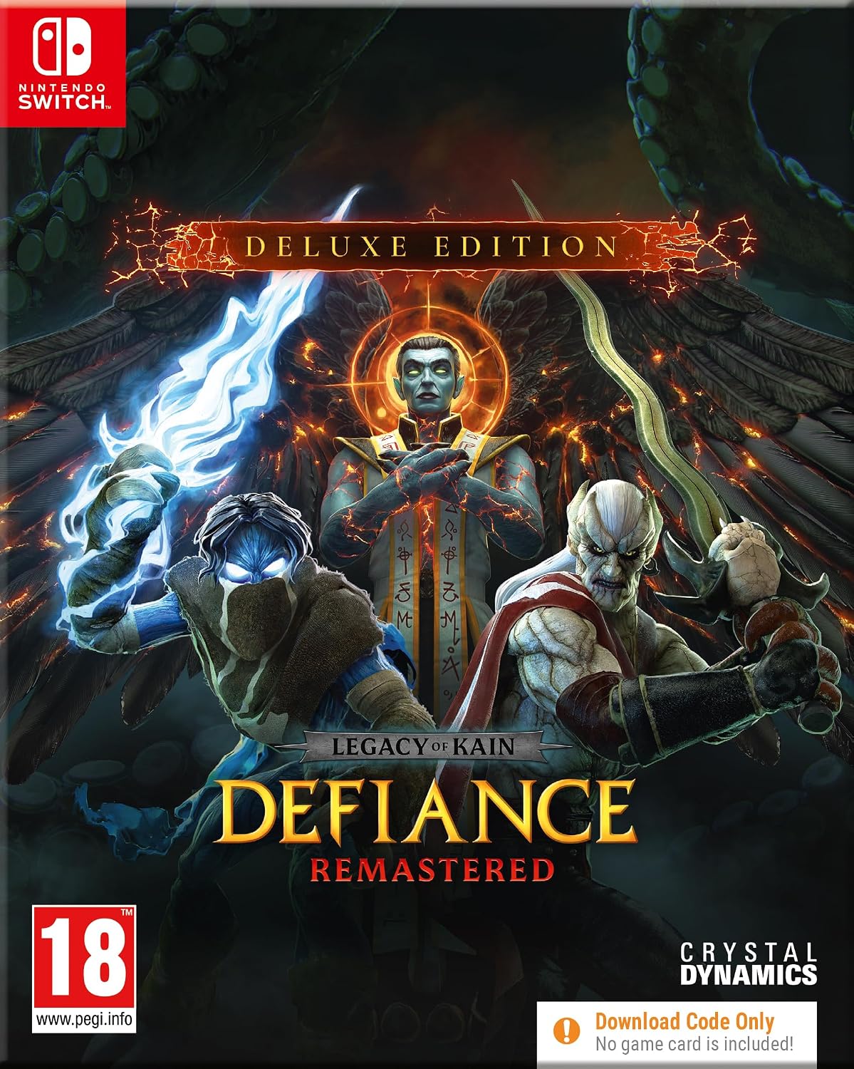 Legacy of Kain: Defiance Remastered - Deluxe Edition - Nintendo Switch - Code In A Box