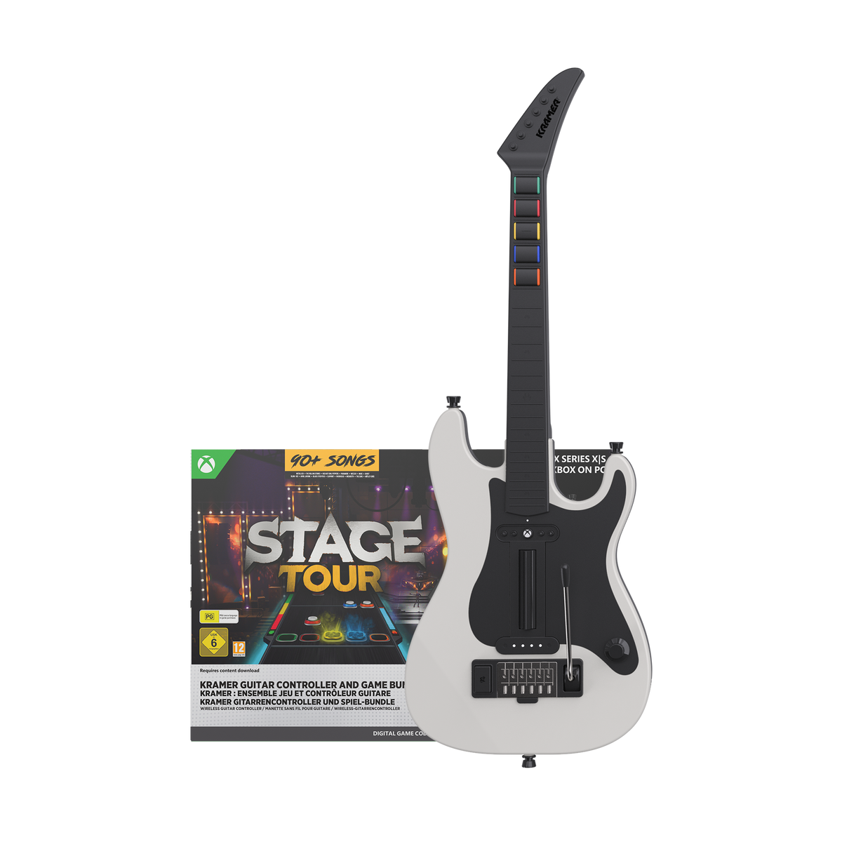 Stage Tour Game + Kramer® Wireless Guitar Controller Bundle for Xbox Series X|S