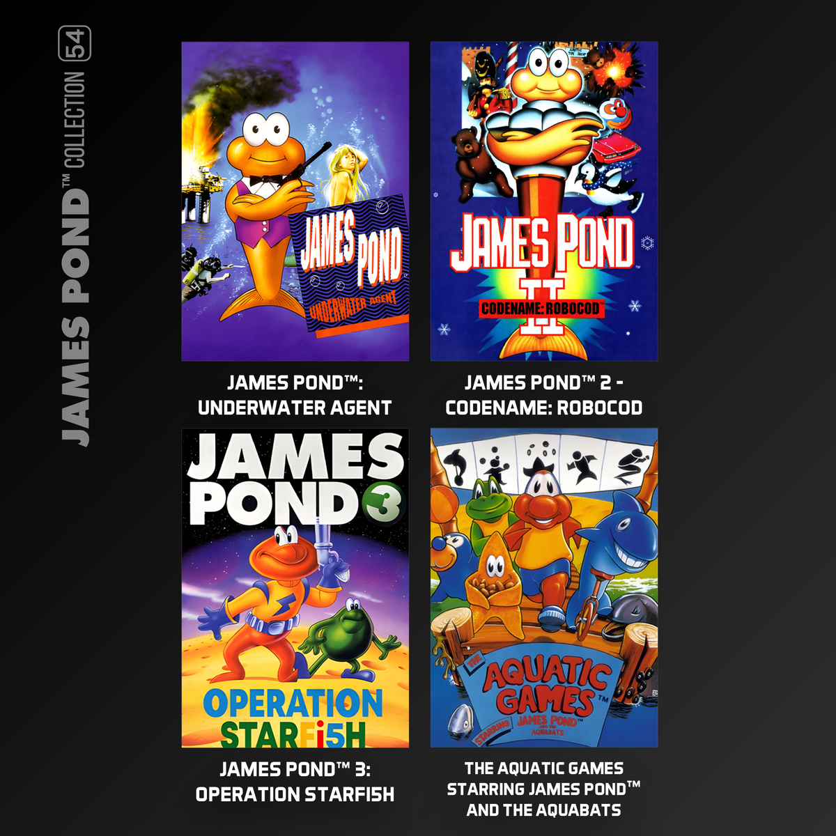 James Pond Collection - Evercade