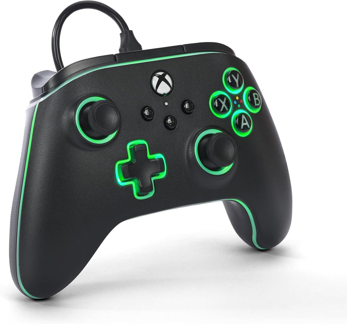 PowerA - Advantage Wired Controller for Xbox Series X|S with Lumectra - Black