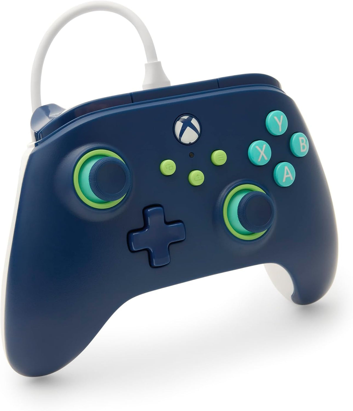 PowerA - Wired Controller for Xbox Series X|S - Mariner Blue