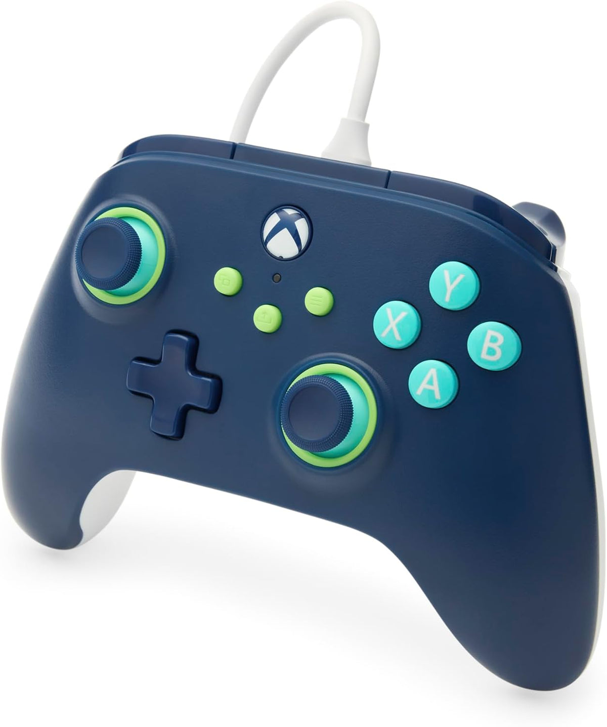 PowerA - Wired Controller for Xbox Series X|S - Mariner Blue