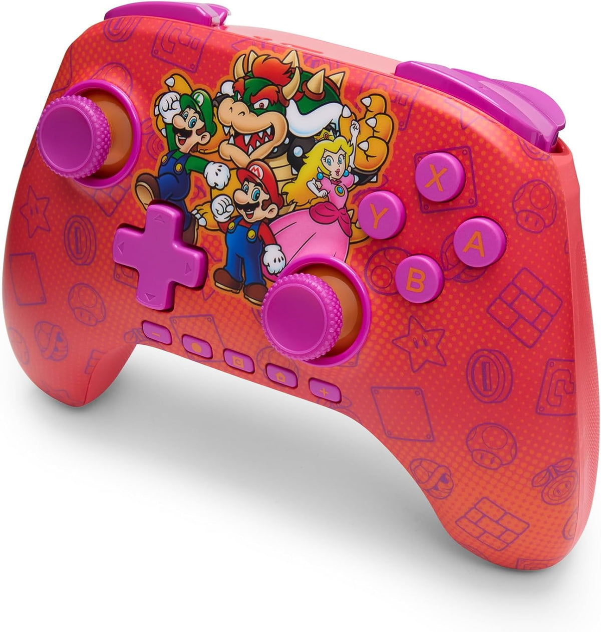 PowerA - Advantage Wireless Controller for Nintendo Switch 2 - Mario & Friends