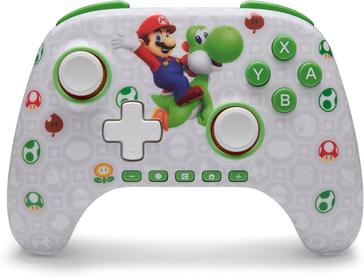 PowerA - Advantage Wireless Controller for Nintendo Switch 2 - Mario & Yoshi
