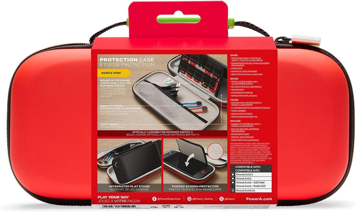 PowerA - Protection Case for Nintendo Switch 2 - Mario & Yoshi