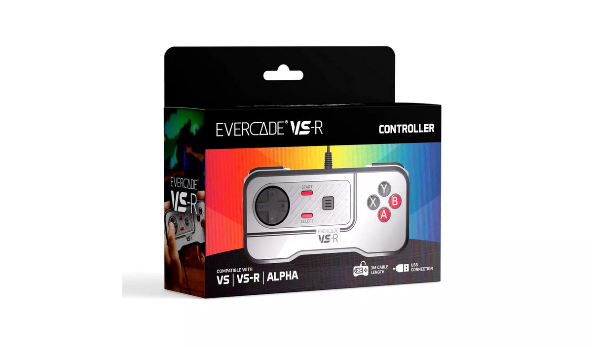 Evercade VS-R Solo Colour Controller - Silver
