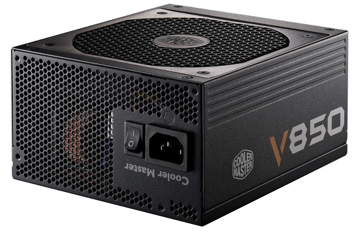 Cooler Master Vanguard V 850W 80plus Gold Power Supply Unit Fully Modular with 100% Japanese Capacitor and UK Cable - Core Components by Cooler Master The Chelsea Gamer