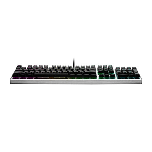 Cooler Master CK351 Optical Keyboard in Silver with LK DarGo Red Switches - Keyboard by Cooler Master The Chelsea Gamer