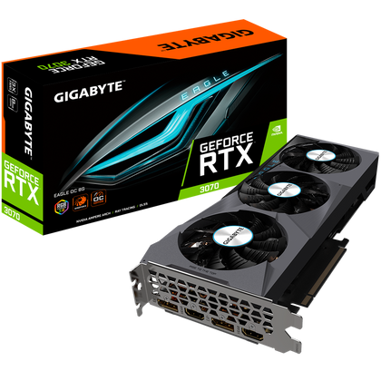 Gigabyte - GeForce RTX™ 3070 EAGLE OC V2 8GB - Core Components by Gigabyte The Chelsea Gamer