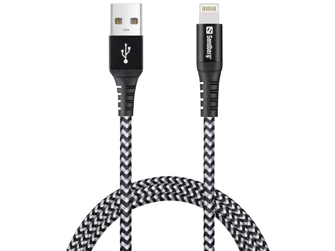 Sandberg Survivor Lightning Cable 1M - Cables by Sandberg The Chelsea Gamer