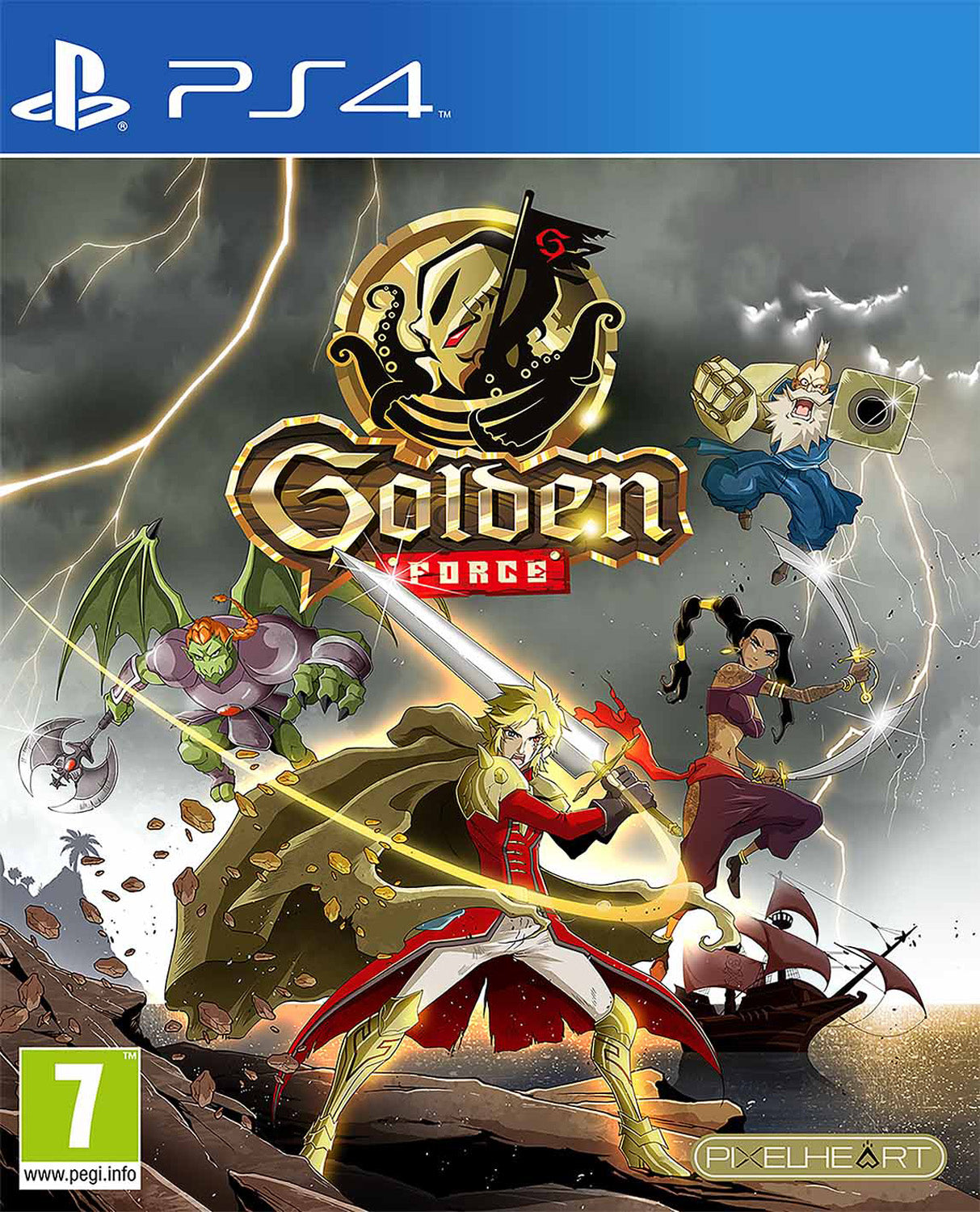 Golden Force - PlayStation 4 - Video Games by Merge Games The Chelsea Gamer