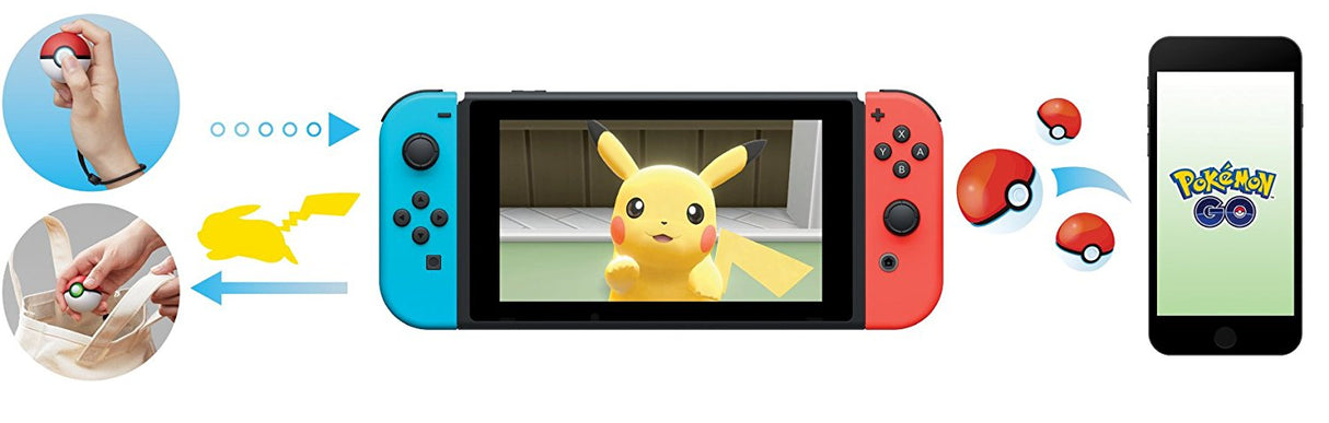 Pokemon: Lets Go Pikachu + Poke Ball Plus - Video Games by Nintendo The Chelsea Gamer