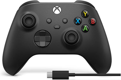 Xbox Wireless Controller & USB-C Cable (Xbox Series X/S & PC) - Console Accessories by Microsoft The Chelsea Gamer