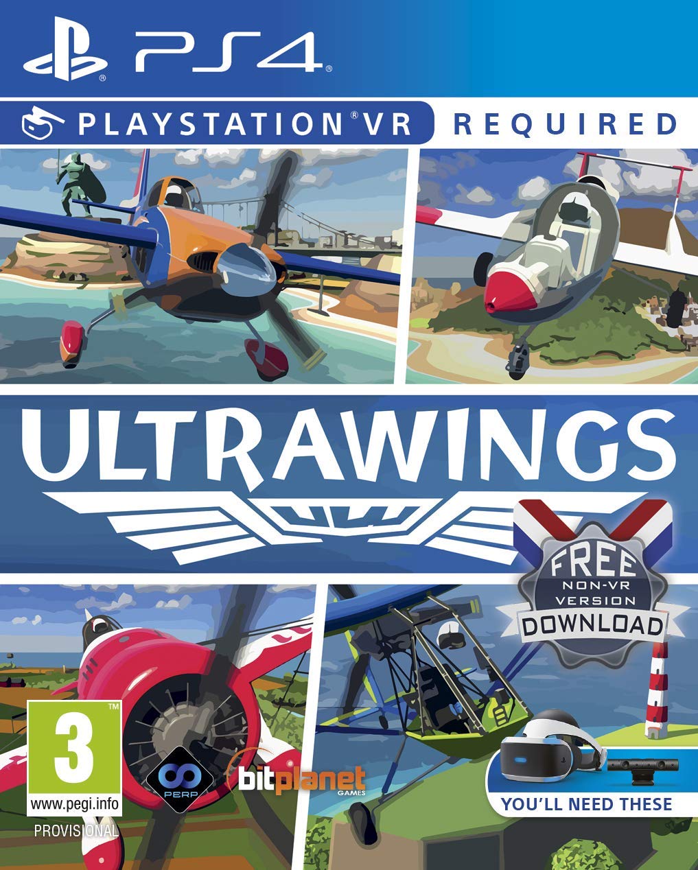 Ultra Wings PlayStation VR - Video Games by Perpetual Europe The Chelsea Gamer