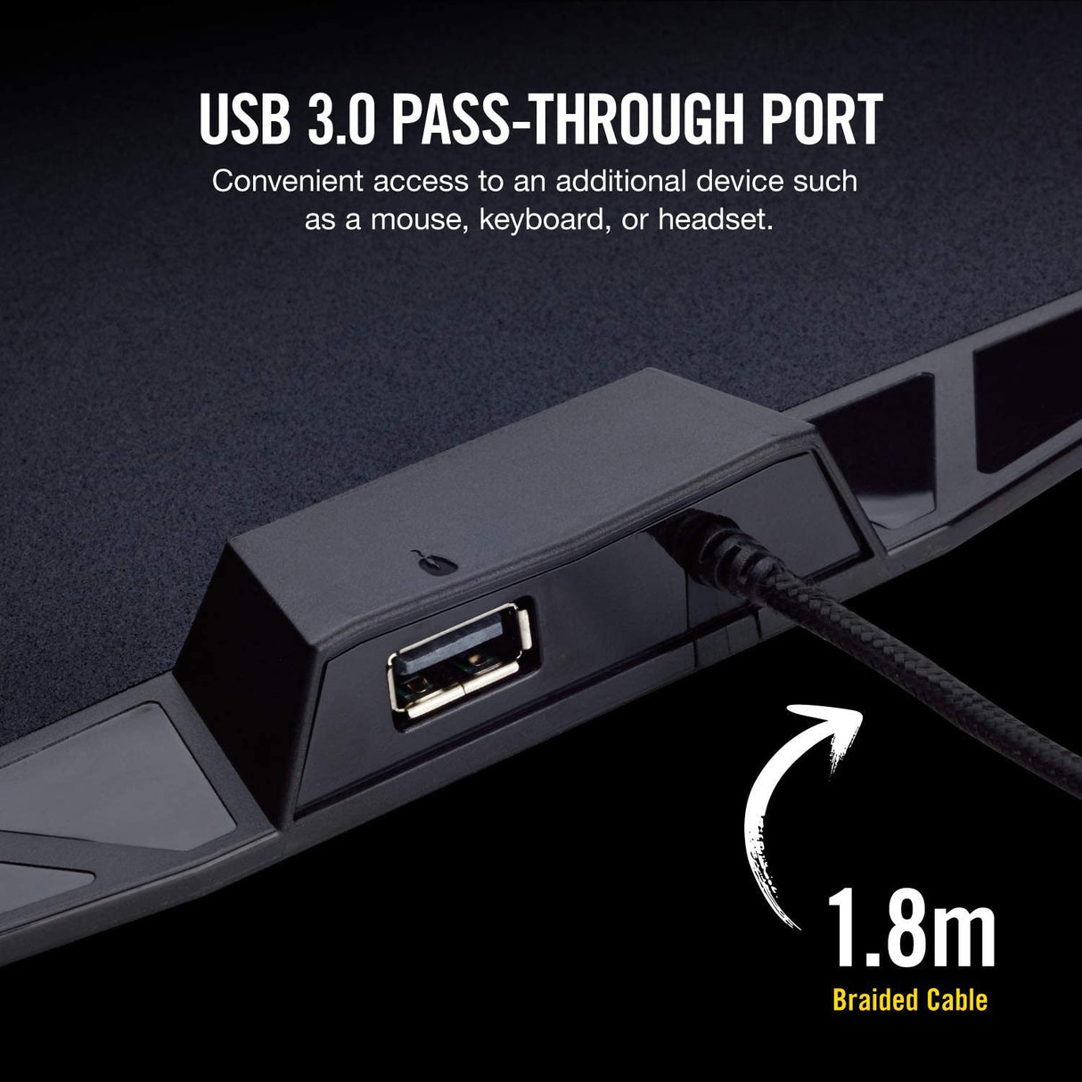 Corsair- MM800 RGB Polaris Gaming Mouse Pad - Surface by Corsair The Chelsea Gamer