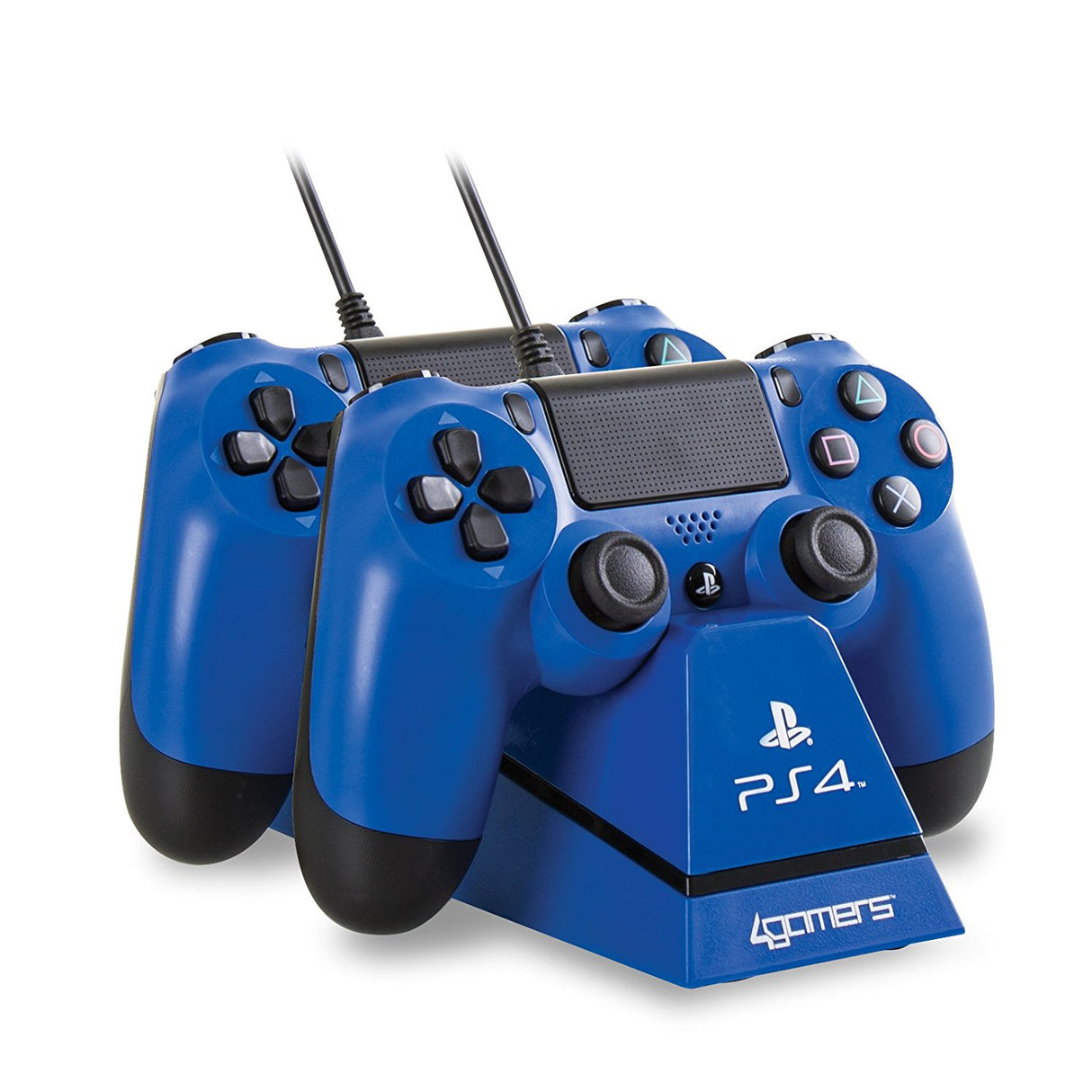 Officially Licensed Dual Controller Stand with Twin USB Charging Cables - A4T - Console Accessories by A4T The Chelsea Gamer
