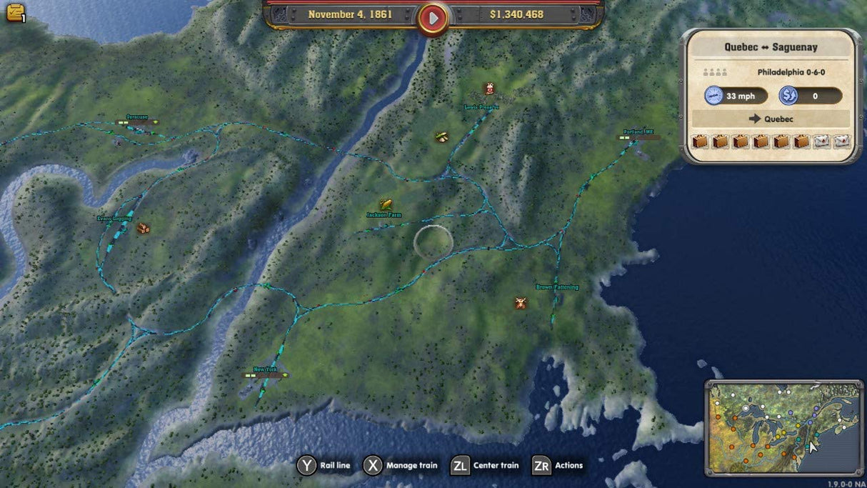 Railway Empire - Nintendo Switch - Video Games by Kalypso Media The Chelsea Gamer
