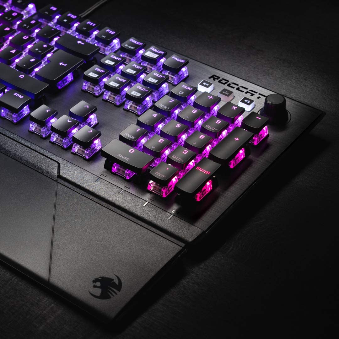 Roccat - Vulcan 121 AIMO Keyboard - Keyboard by Roccat The Chelsea Gamer