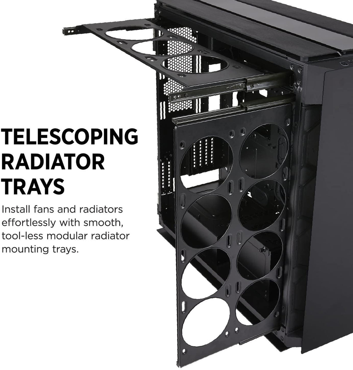 Corsair - Obsidian 1000D E-ATX Case - Core Components by Corsair The Chelsea Gamer