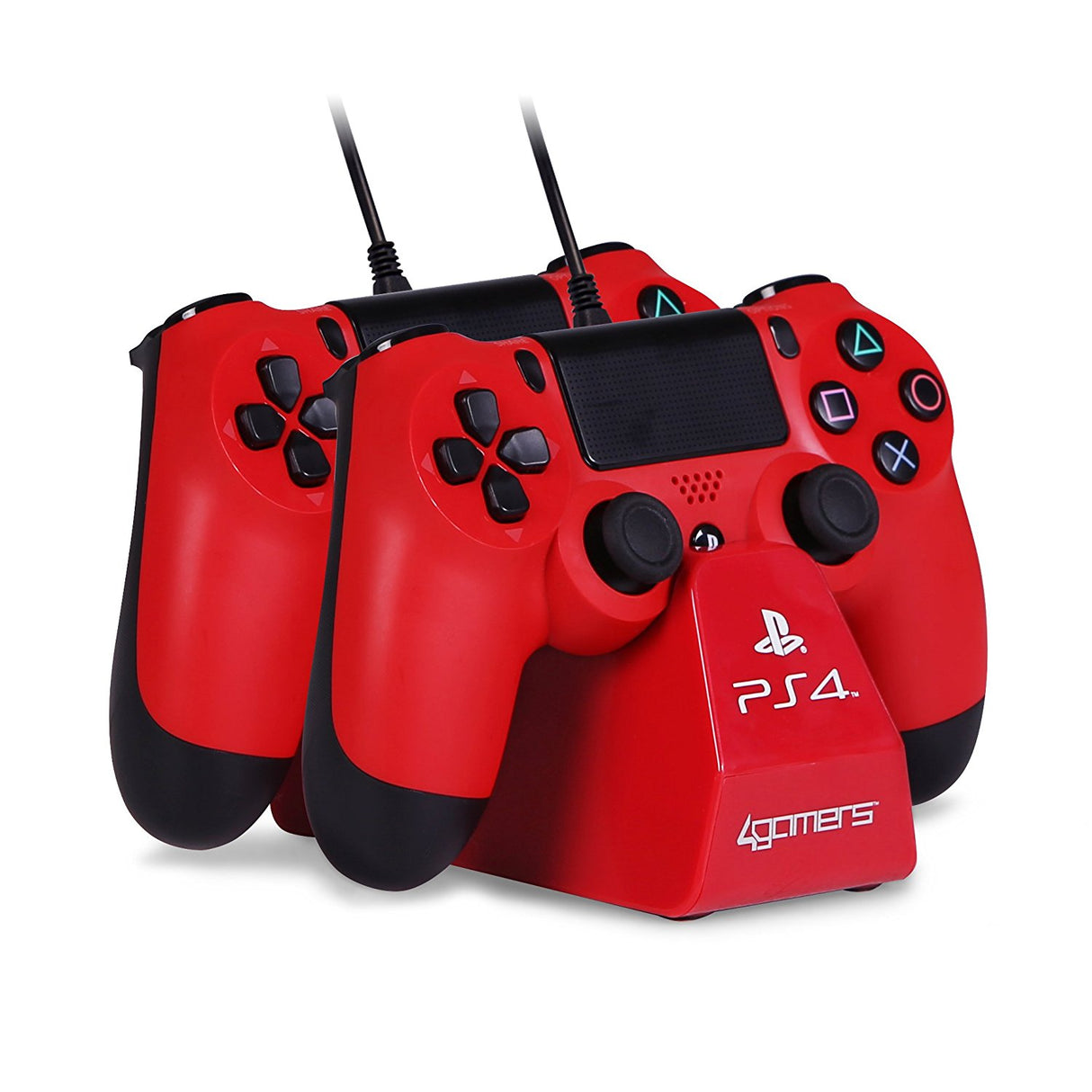 Officially Licensed Dual Controller Stand with Twin USB Charging Cables - A4T - Console Accessories by A4T The Chelsea Gamer