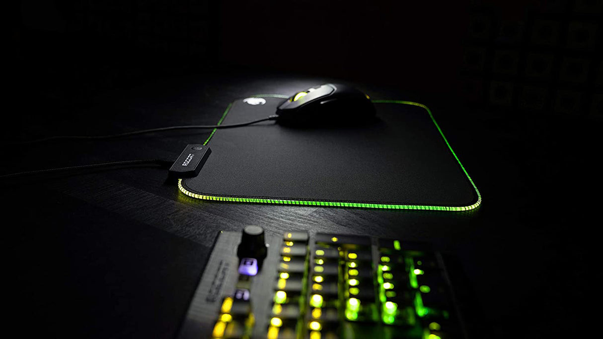Roccat - Sense AIMO Gaming Mouse Pad - Surface by Roccat The Chelsea Gamer