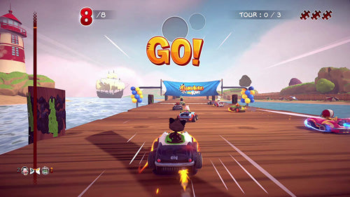 Garfield Kart: Furious Racing - Replay - Nintendo Switch - Video Games by Maximum Games Ltd (UK Stock Account) The Chelsea Gamer