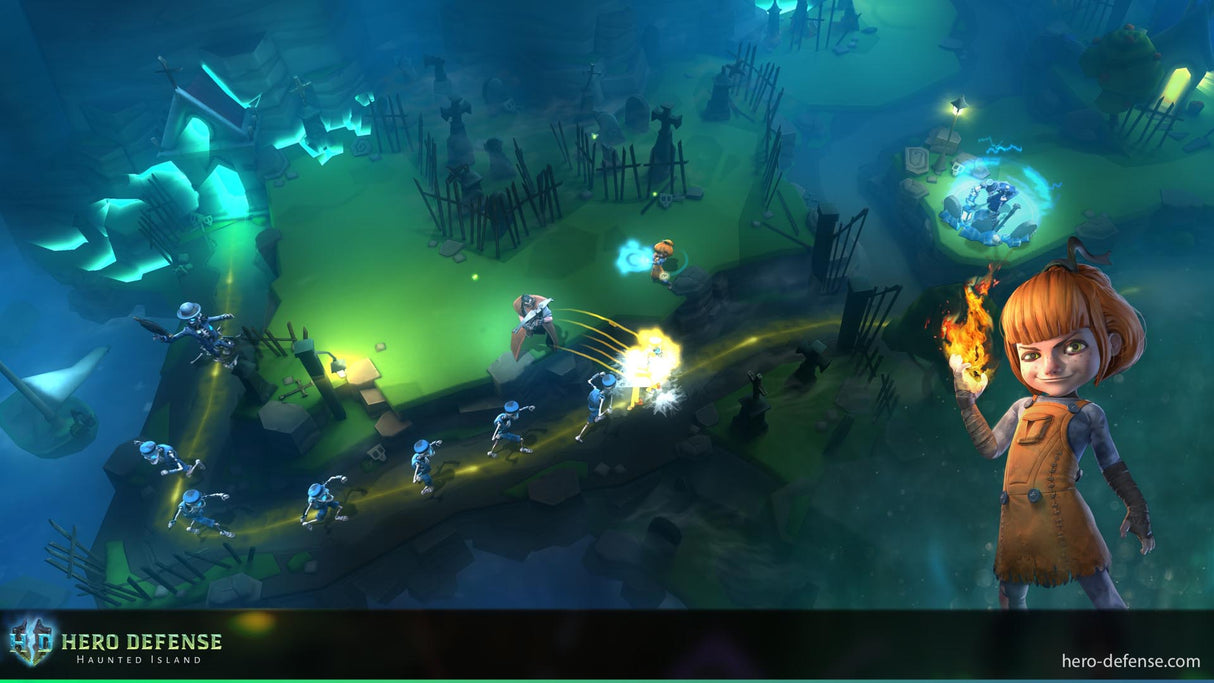 Hero Defense - PlayStation 4 - Video Games by Merge Games The Chelsea Gamer