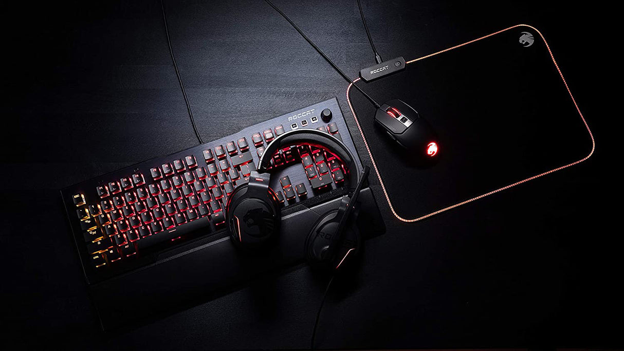Roccat - Sense AIMO Gaming Mouse Pad - Surface by Roccat The Chelsea Gamer