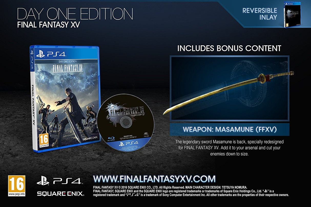 Final Fantasy XV Day 1 Edition - PS4 - Video Games by Square Enix The Chelsea Gamer