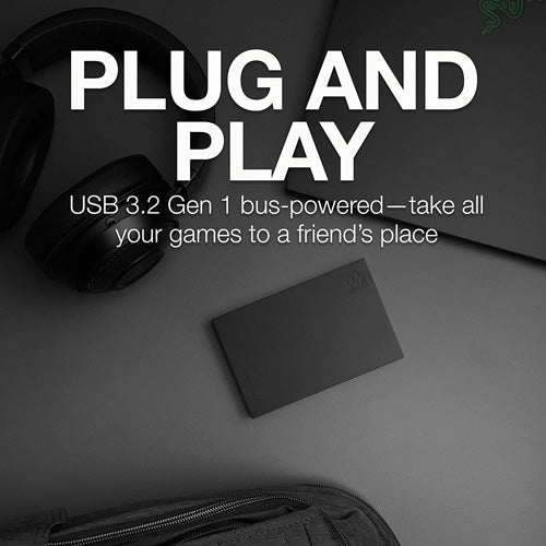 Seagate FireCuda Gaming Hard Drive 1TB External - Console Accessories by Seagate The Chelsea Gamer