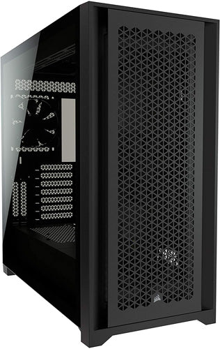 Corsair 5000D AIRFLOW Midi Tower PC Case - Black - Core Components by Corsair The Chelsea Gamer
