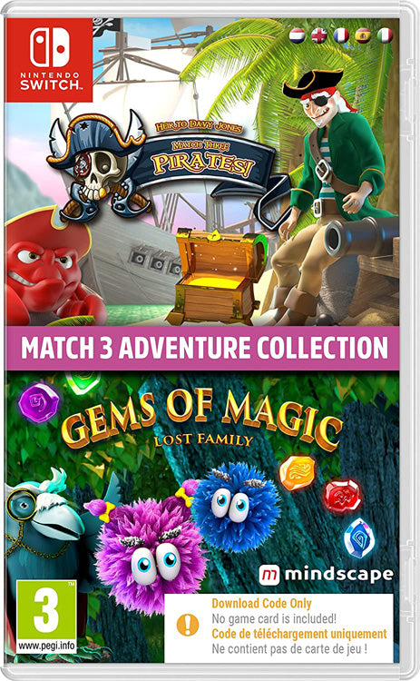 Match 3 Adventure Collection - Nintendo Switch - Video Games by Mindscape The Chelsea Gamer