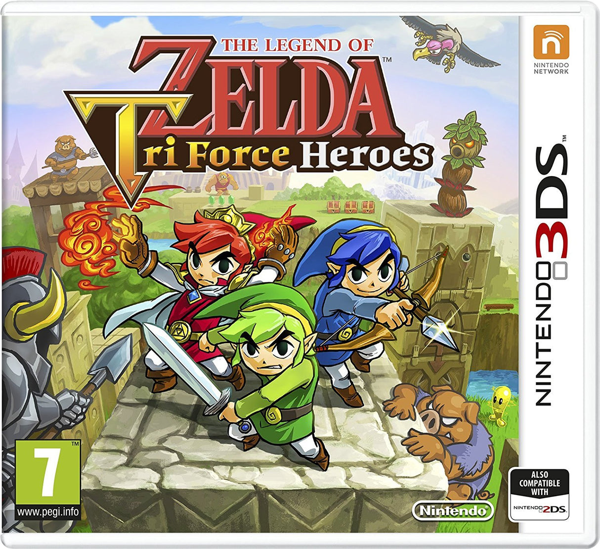The Legend Of Zelda Tri Force Heroes (Nintendo 3DS) - Video Games by Nintendo The Chelsea Gamer