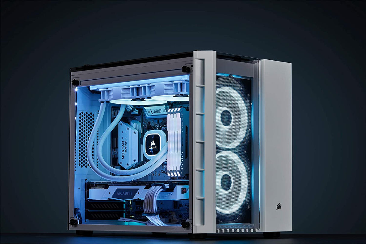 Corsair, Cool Case LL120 RGB Air 120mm Fan - White - Core Components by Corsair The Chelsea Gamer
