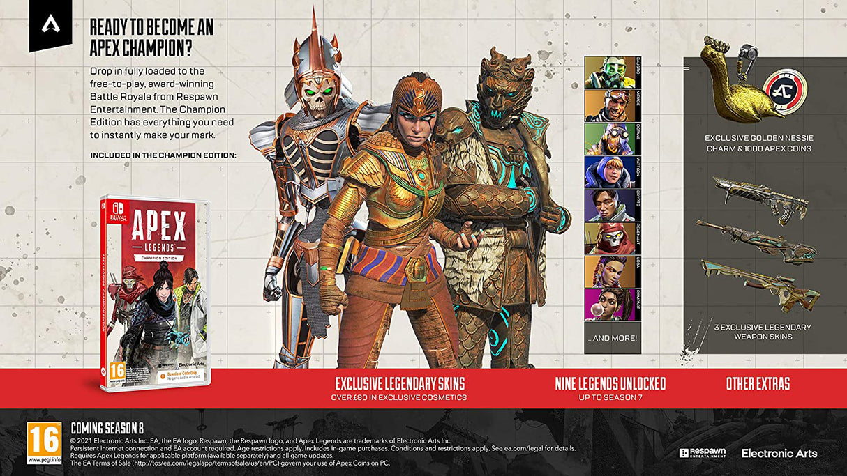 Apex Legends Champion Edition - Nintendo Switch - Video Games by Electronic Arts The Chelsea Gamer