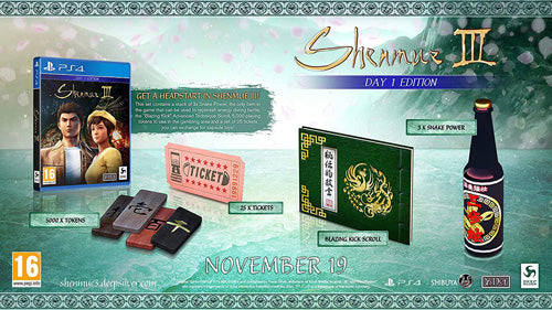 Shenmue III - PlayStation 4 - Video Games by Deep Silver UK The Chelsea Gamer
