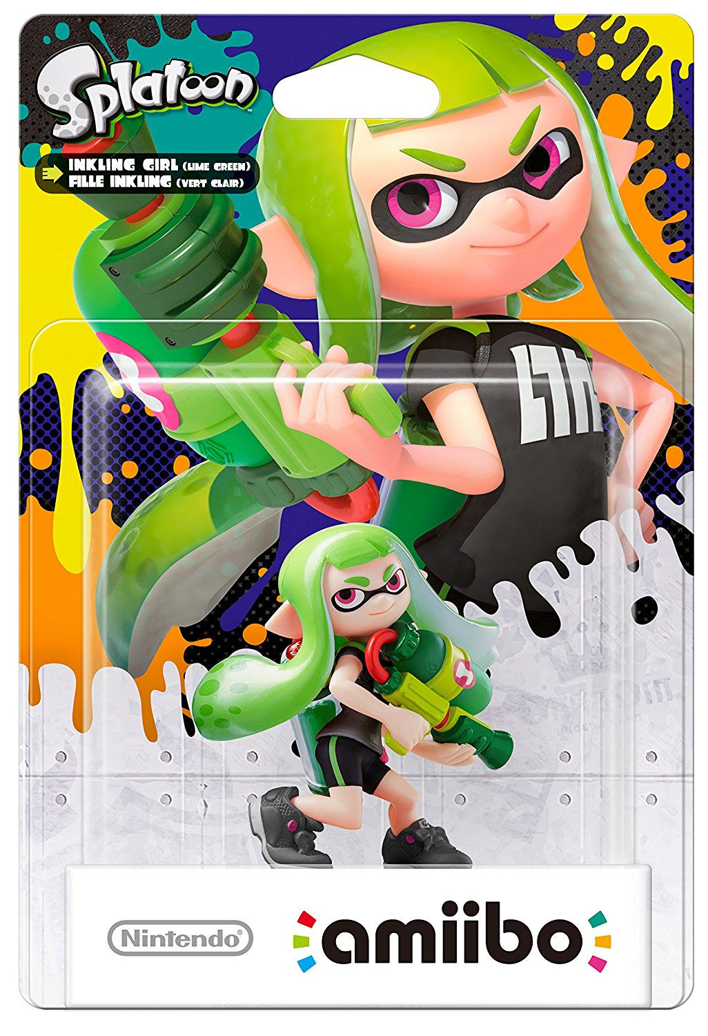 Splatoon Inkling Girl Green Amiibo - Video Games by Nintendo The Chelsea Gamer