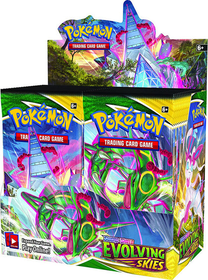 Pokémon Sword & Shield 7: Evolving Skies Booster Pack - merchandise by Pokémon The Chelsea Gamer
