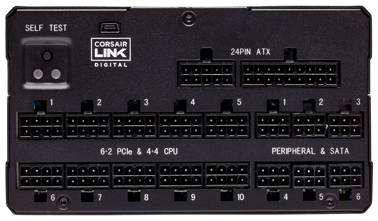 Corsair AX1600i Digital ATX Power Supply — 1600 Watt Fully-Modular PSU - Core Components by Corsair The Chelsea Gamer