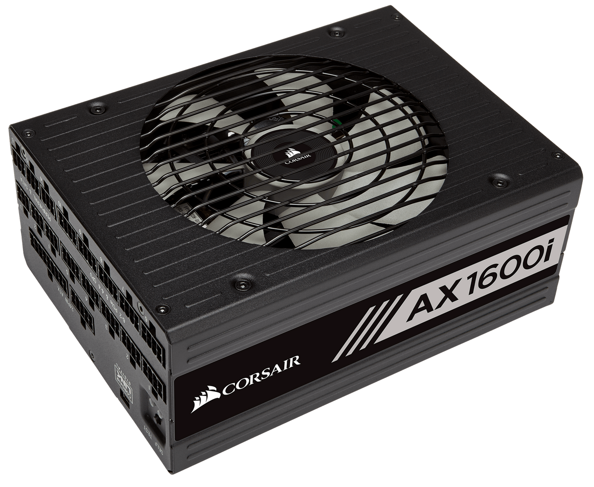 Corsair AX1600i Digital ATX Power Supply — 1600 Watt Fully-Modular PSU - Core Components by Corsair The Chelsea Gamer