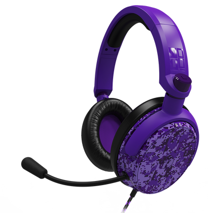STEALTH C6-100 Stereo Gaming Headset - Camo Purple - Console Accessories by ABP Technology The Chelsea Gamer
