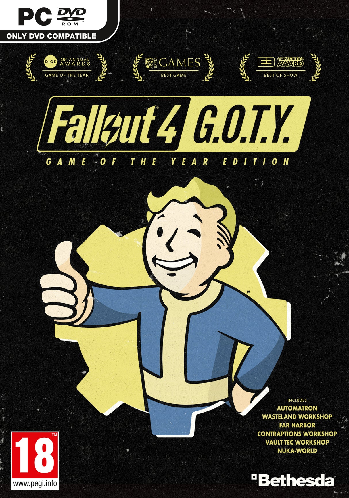 Fallout 4 Game of the Year Edition - PC - Video Games by Bethesda The Chelsea Gamer