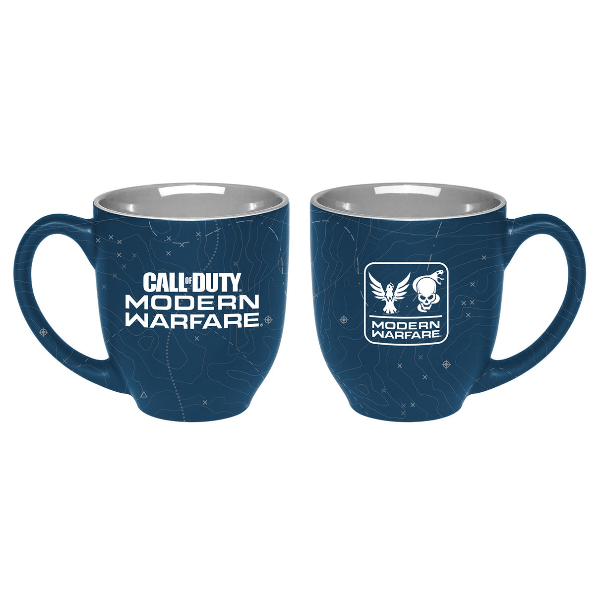 Call of Duty Modern Warfare "Maps" Two Colour Mug - merchandise by Gaya The Chelsea Gamer