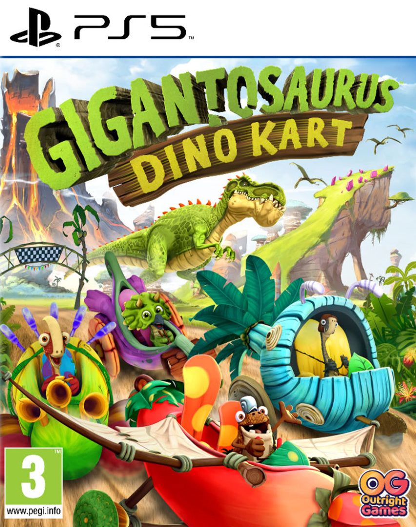 Gigantosaurus: Dino Kart - PlayStation 5 - Video Games by Bandai Namco Entertainment The Chelsea Gamer
