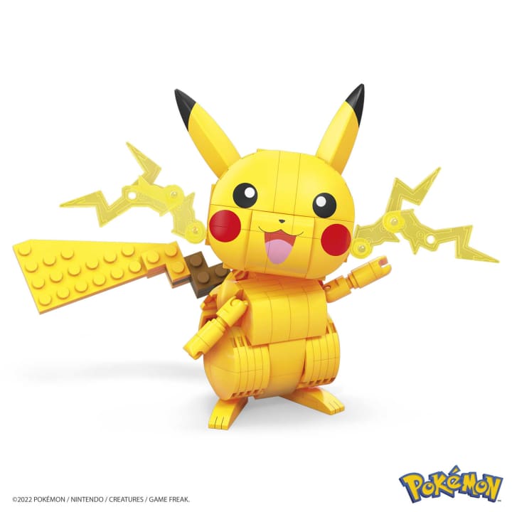 Mega Construx- Pokémon Pikachu - merchandise by Mattel The Chelsea Gamer